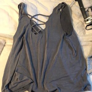 Blue Gray AE soft and sexy tank top